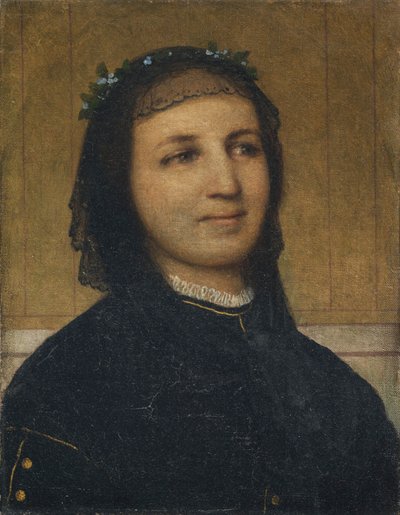 Portrait of Margaretha Antoinette Mähly-Schermar by Arnold Böcklin